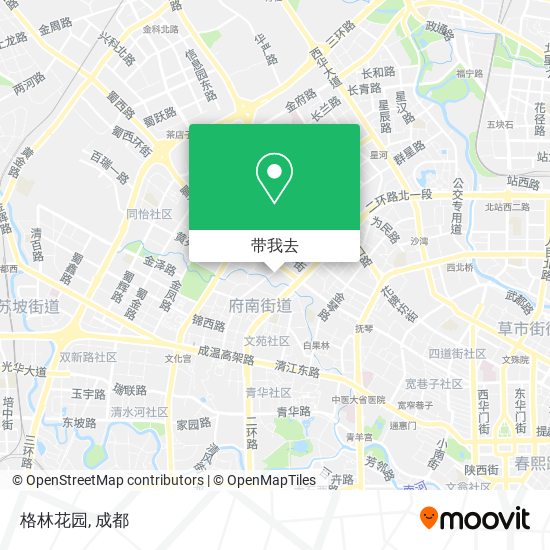 格林花园地图