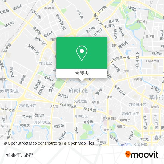 鲜果汇地图