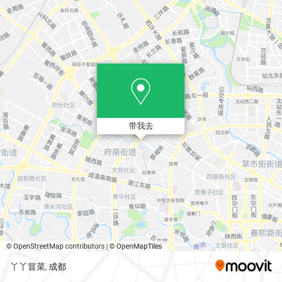 丫丫冒菜地图