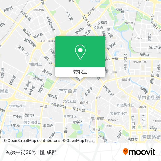 蜀兴中街30号1幢地图