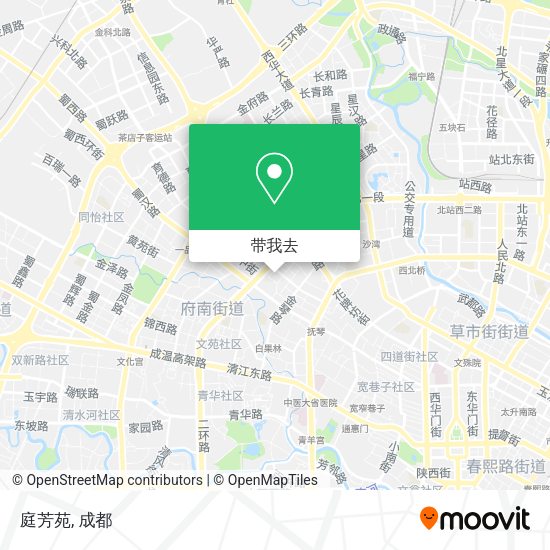 庭芳苑地图