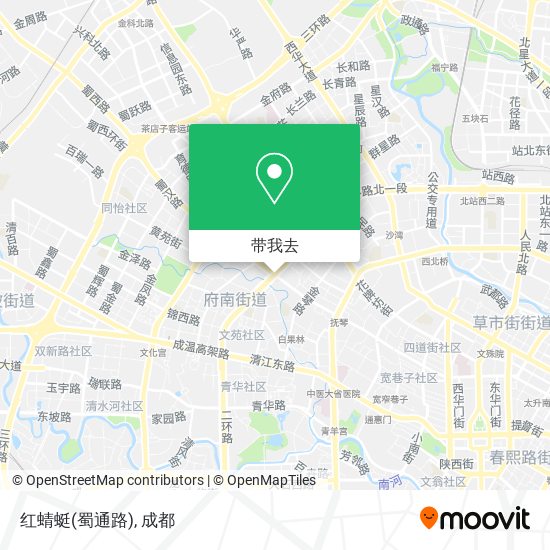 红蜻蜓(蜀通路)地图