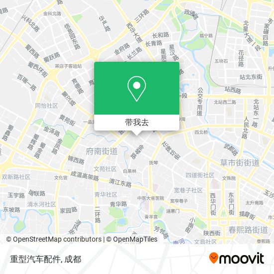 重型汽车配件地图