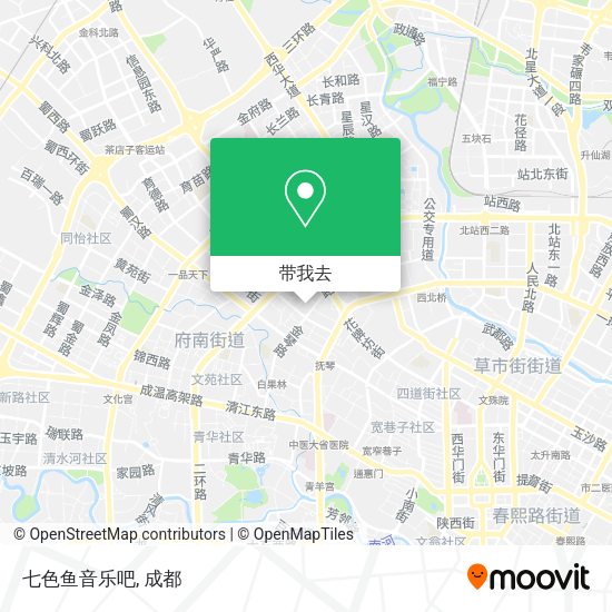 七色鱼音乐吧地图