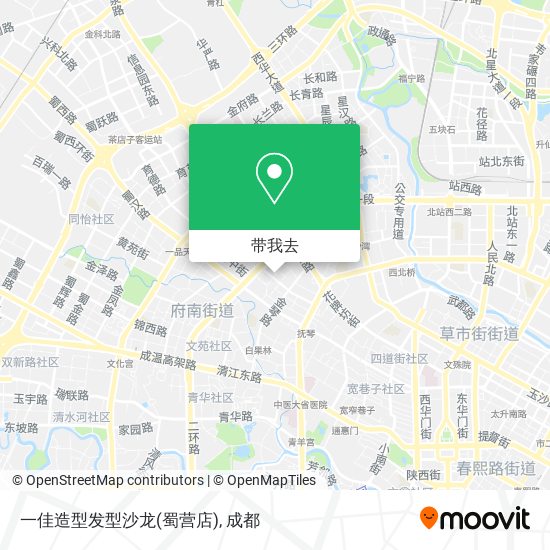 一佳造型发型沙龙(蜀营店)地图
