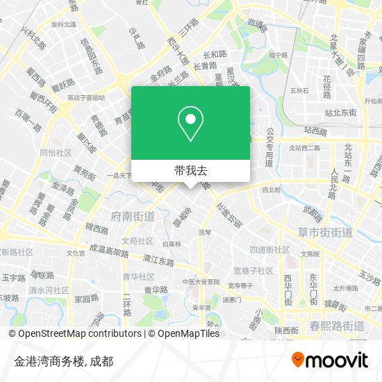 金港湾商务楼地图