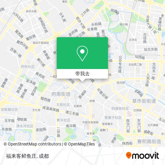 福来客鲜鱼庄地图