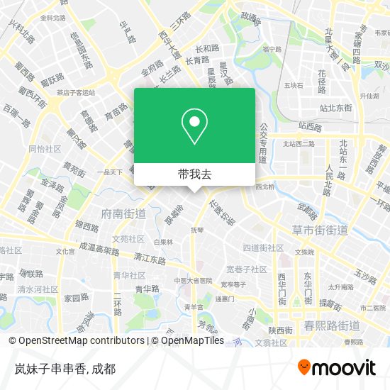 岚妹子串串香地图