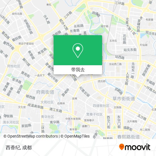 西香纪地图