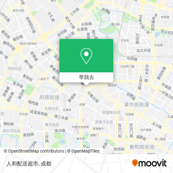人和配送超市地图