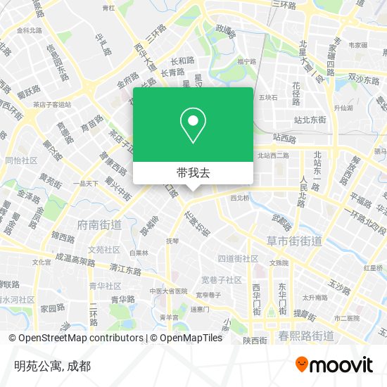 明苑公寓地图