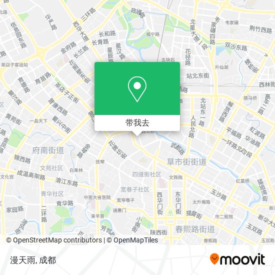 漫天雨地图