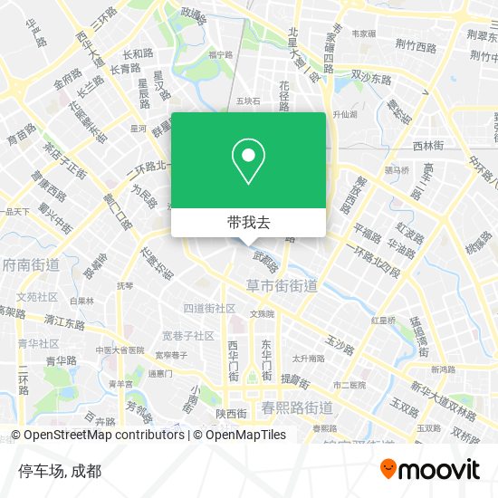停车场地图