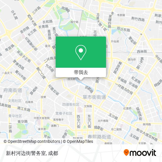 新村河边街警务室地图