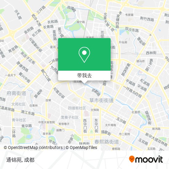 通锦苑地图