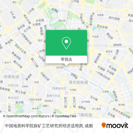 中国地质科学院探矿工艺研究所经济适用房地图