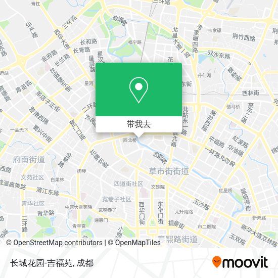 长城花园-吉福苑地图