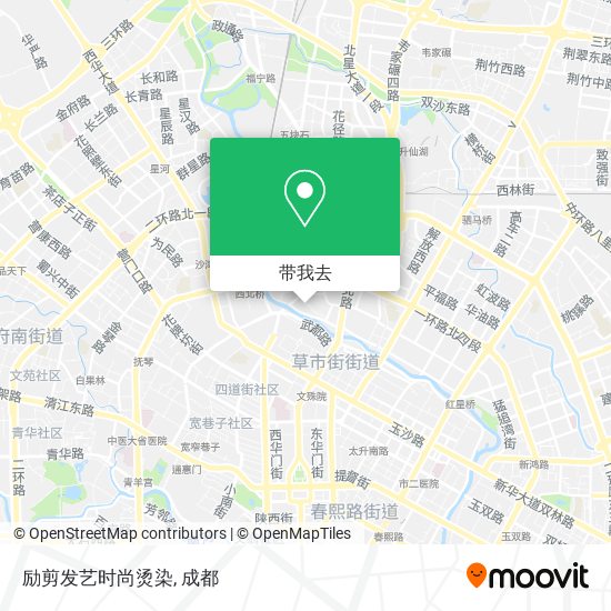 励剪发艺时尚烫染地图