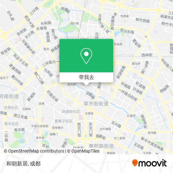 和朝新居地图