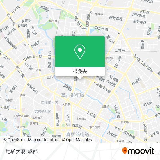 地矿大厦地图