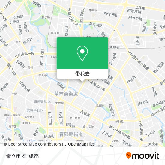 岽立电器地图
