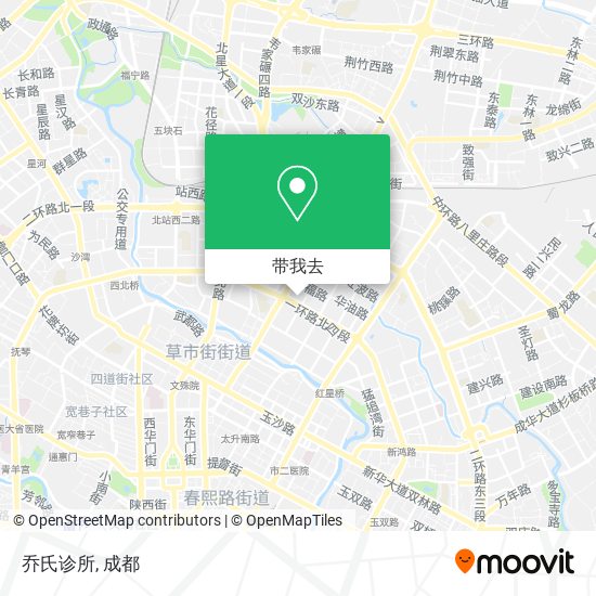 乔氏诊所地图