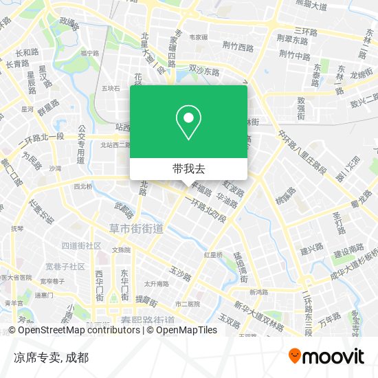 凉席专卖地图