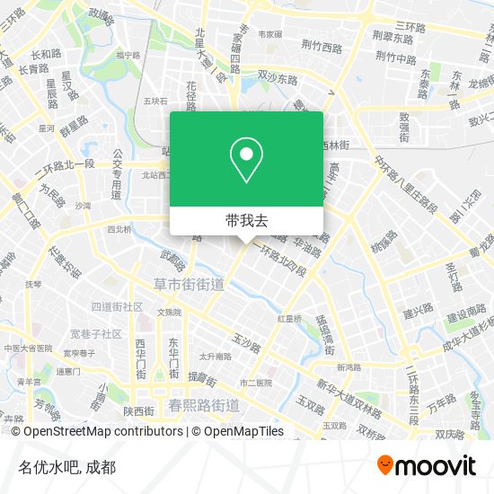 名优水吧地图