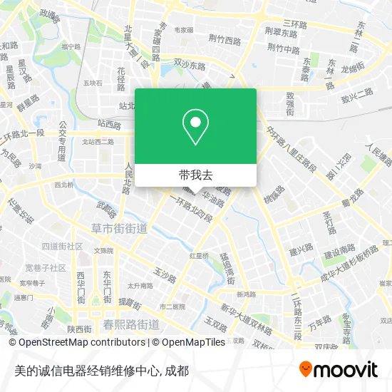 美的诚信电器经销维修中心地图