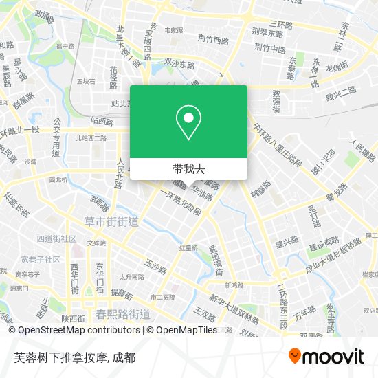芙蓉树下推拿按摩地图