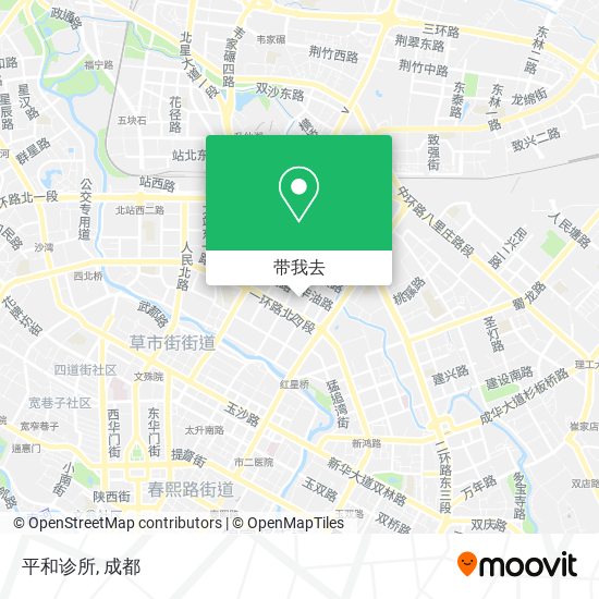 平和诊所地图