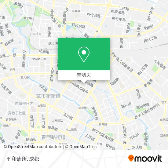 平和诊所地图