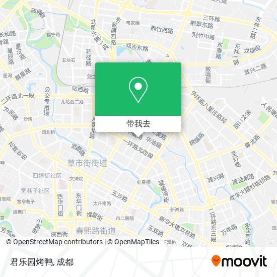 君乐园烤鸭地图