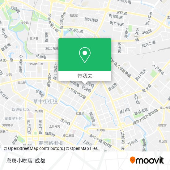 唐唐小吃店地图