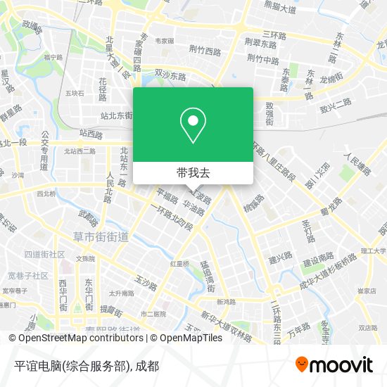 平谊电脑(综合服务部)地图