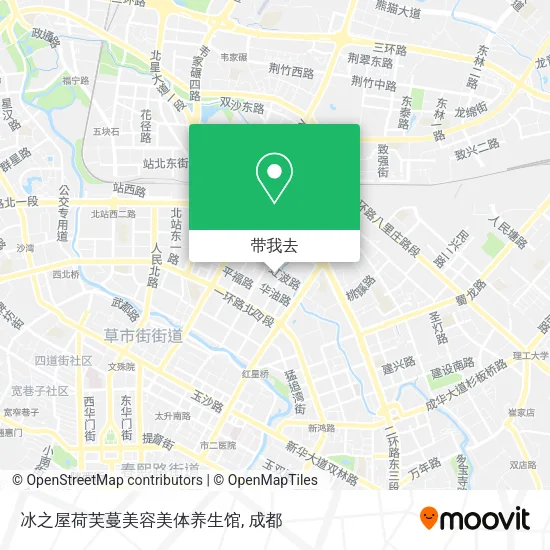 冰之屋荷芙蔓美容美体养生馆地图