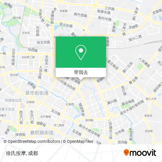 徐氏按摩地图