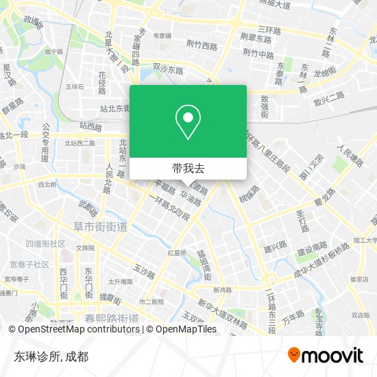东琳诊所地图