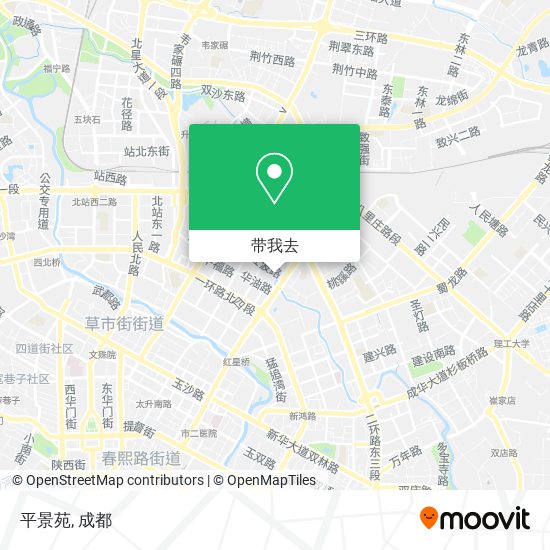 平景苑地图