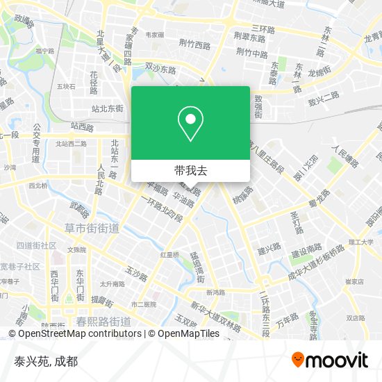 泰兴苑地图