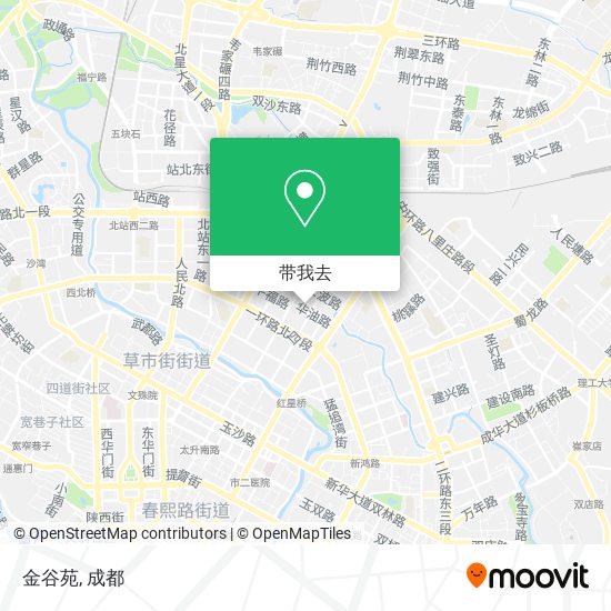 金谷苑地图