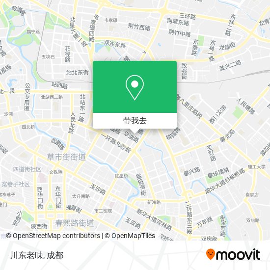 川东老味地图