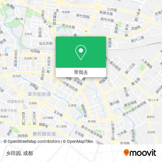 乡田园地图