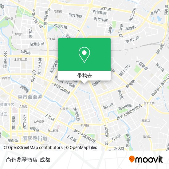 尚锦翡翠酒店地图