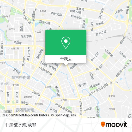 中房·蓝水湾地图