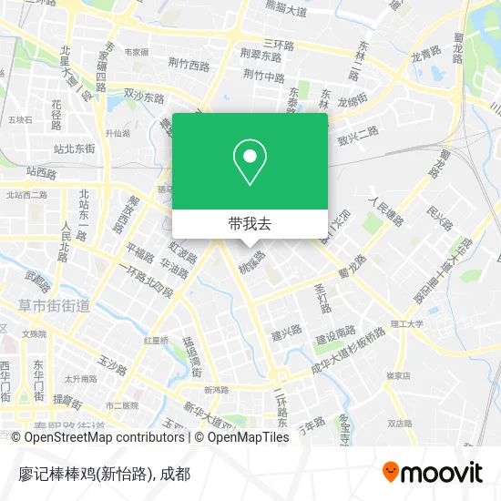廖记棒棒鸡(新怡路)地图
