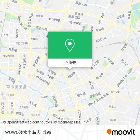 WOWO浅水半岛店地图