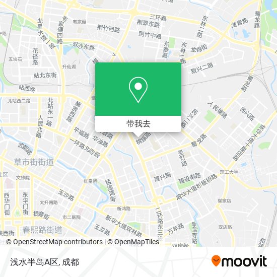 浅水半岛A区地图