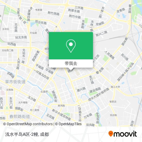 浅水半岛A区-2幢地图