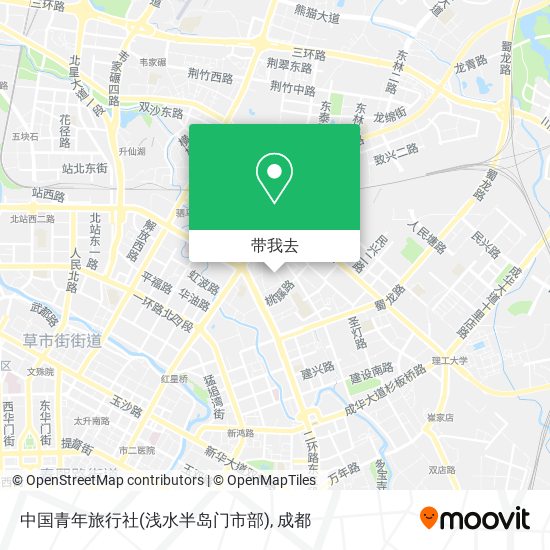 中国青年旅行社(浅水半岛门市部)地图
